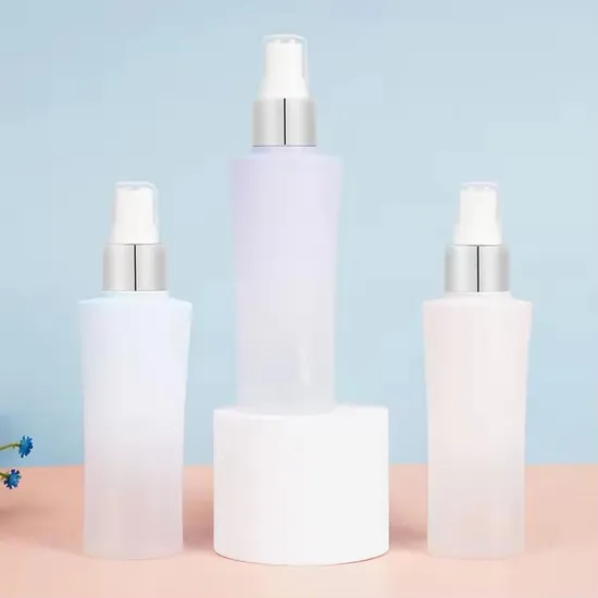 30ml 60ml 100ml 150ml Custom Capacity Round Shape Perfume Alcohol Fine Mist Pump Bottle