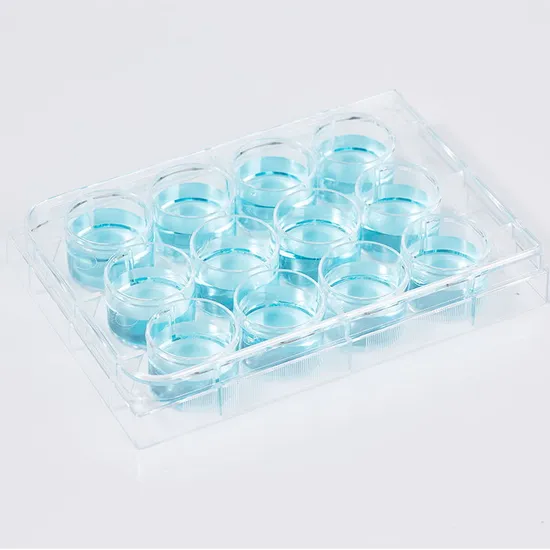 Manufacturer Laboratory 24well Cell Culture Microplate with Lid