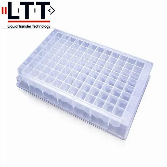 Manufacturer Medical Lab Plastic Sterile 96 Well Tissue Cell Culture Microplate