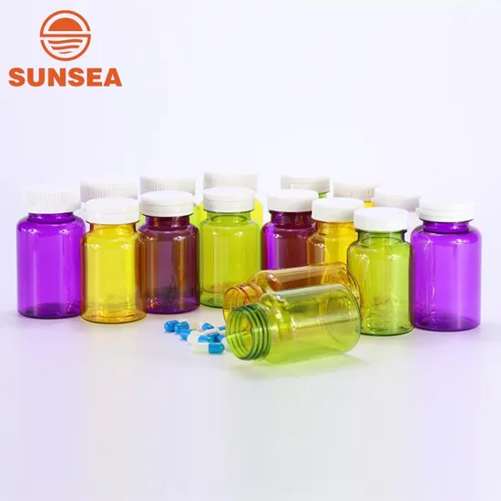 Sunsea Silk Screen Plastic Pet Bottle with Customized Design