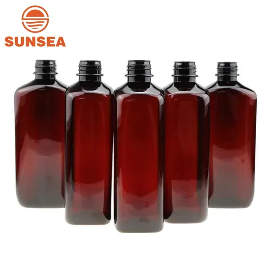 Matte Surface Customized Plastic Pet Bottle with Label Printing