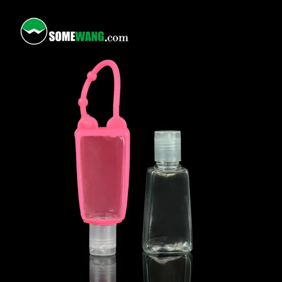 Wholesale Empty Transparent Plastic Pet Bottle with Flip Top Cap for Hand Sanitizer 