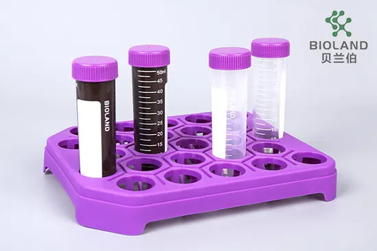 Bioland Factory Outlet Conical Sterile PP Centrifuge Tubes 50ml Sterile Test Tubes Clear Bulk 