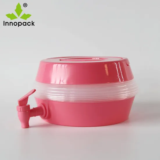 Outdoor Camping Water Bag Portable Transparent Camping Water Storage 