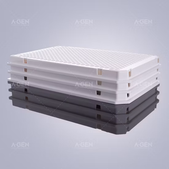 Lab Plastic White Microplate PCR Test 384 Well PCR Plate