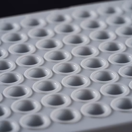 Laboratory Consumable No Skirt 0.2ml PP 96 Well PCR Plates