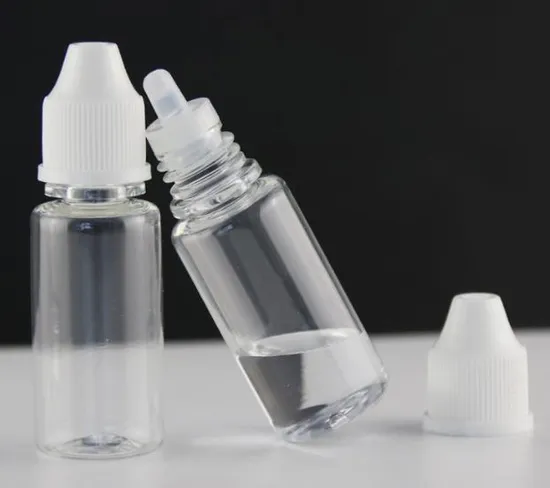 Empty Squeezable Dropper Bottle Container with Screw Cap Essential Oil Container 5ml 