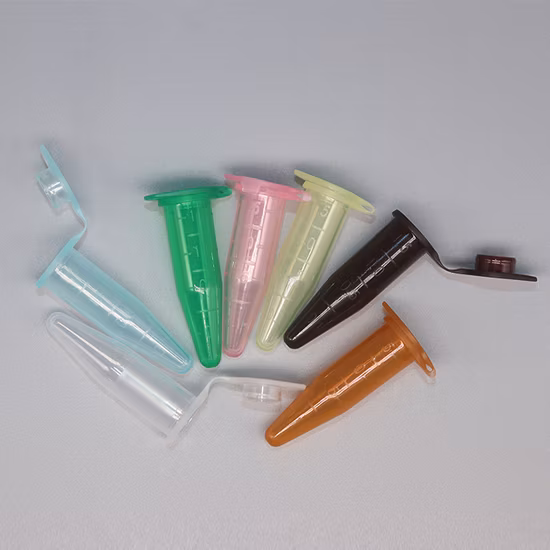 Conical Bottom 1.5ml Centrifuge Graduated Tube with Safe Clock Tube