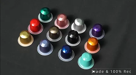 Mini Customized Aluminum Coffee Pods for Tea Storage 