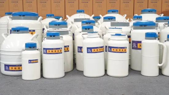 Durable Aluminum Construction Medical Liquid Nitrogen Dewar for Reliable Sample Handling Yds