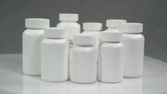 6oz HDPE Colorful Plastic Pharma Medical Food Packaging Bottle 