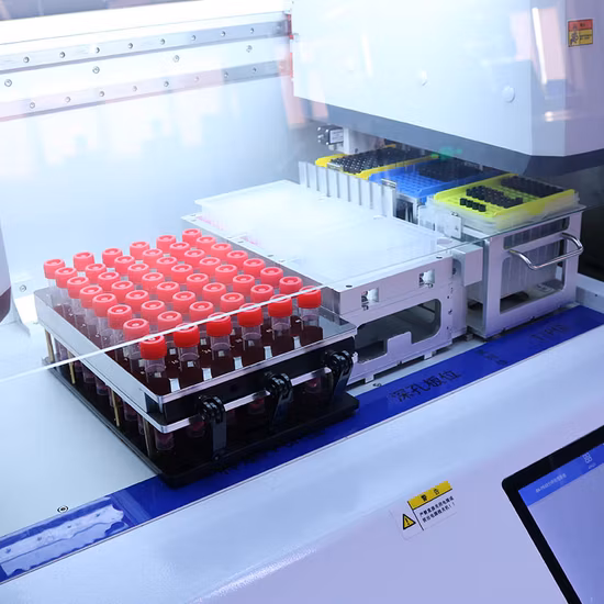 Biobase Automated Liquid Handling Systems Station Pipetting Using Sample Processing System