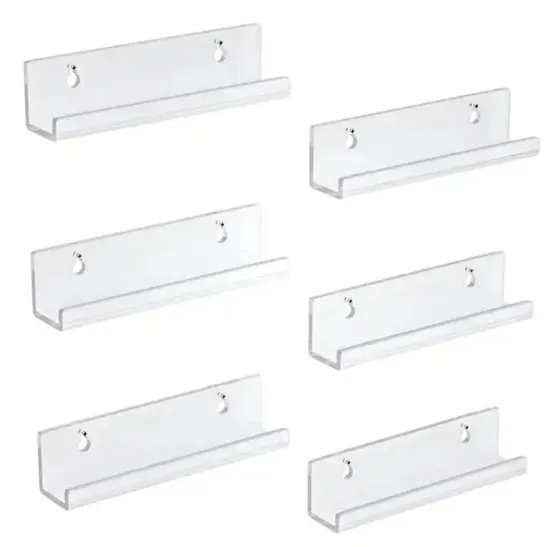 Acrylic Shoe Bag Cosmetic Display Stand Men Sports Shoes Display Riser Storage 